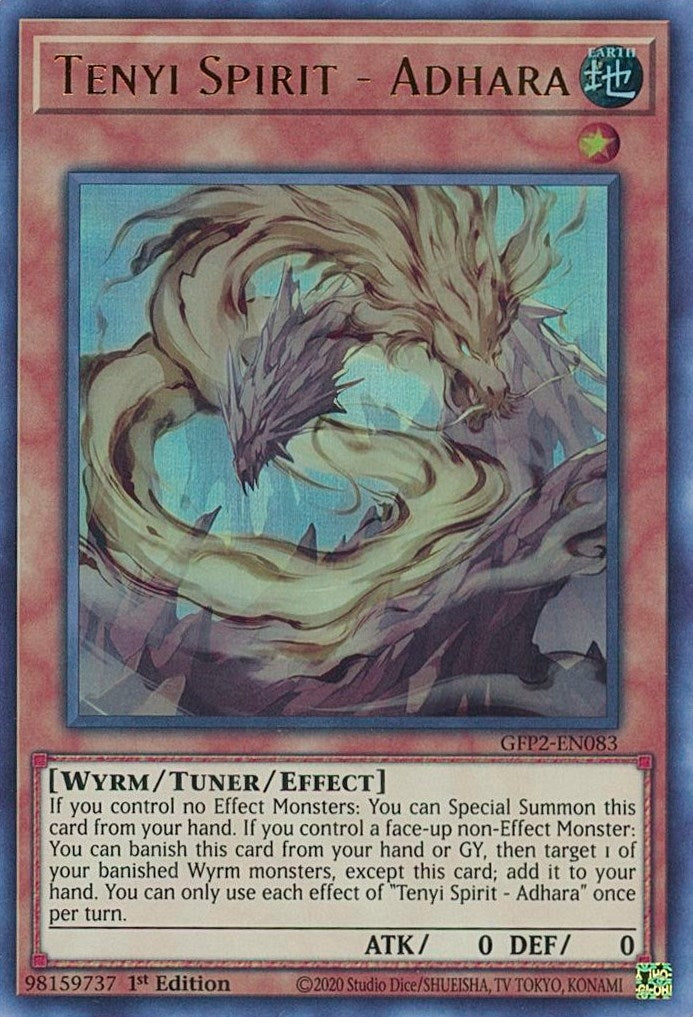 Image for Tenyi Spirit - Adhara (Ghosts From the Past: The 2nd Haunting) (GFP2-EN083) - YuGiOh