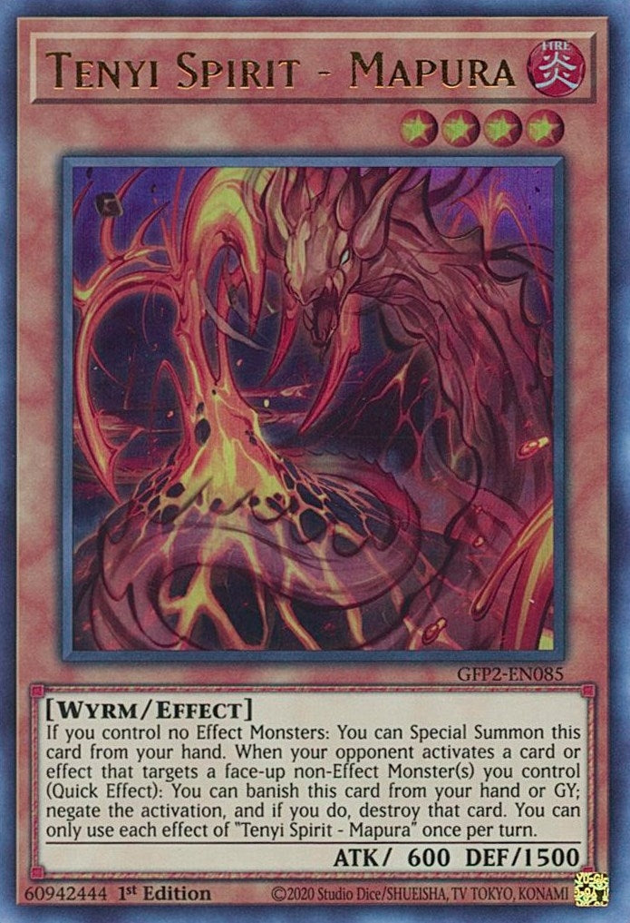 Image for Tenyi Spirit - Mapura (Ghosts From the Past: The 2nd Haunting) (GFP2-EN085) - YuGiOh