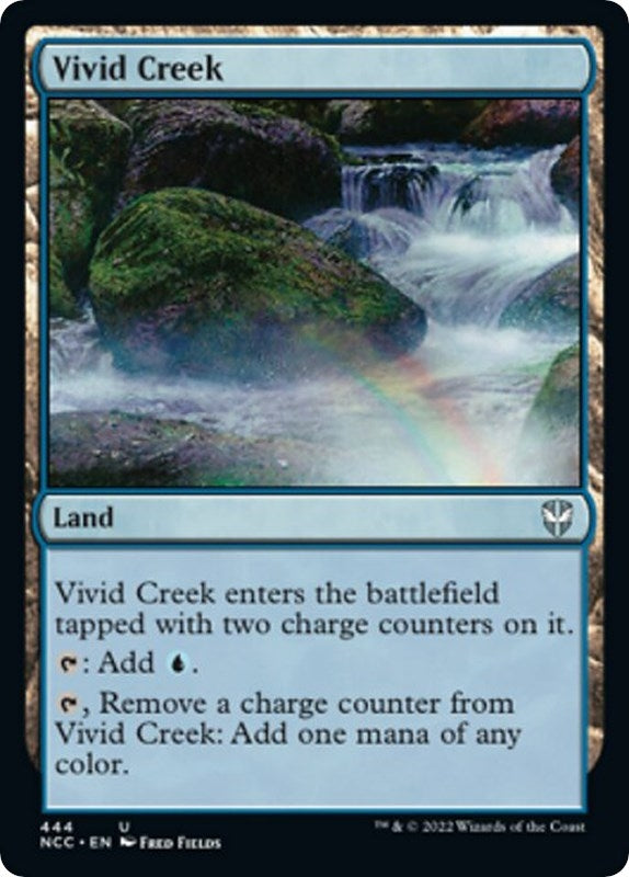 Image for Vivid Creek (Commander: Streets of New Capenna) (444) - Magic: The Gathering