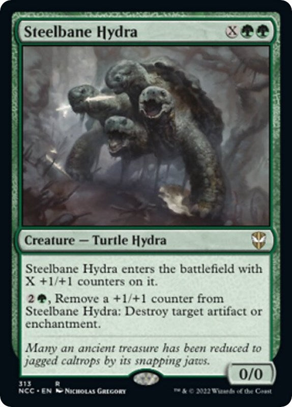 Image for Steelbane Hydra (Commander: Streets of New Capenna) (313) - Magic: The Gathering