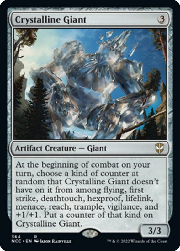 Image for Crystalline Giant (Commander: Streets of New Capenna) (364) - Magic: The Gathering