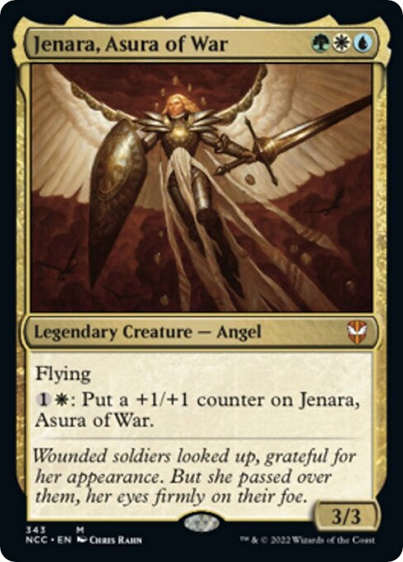 Image for Jenara, Asura of War (Commander: Streets of New Capenna) (343) - Magic: The Gathering