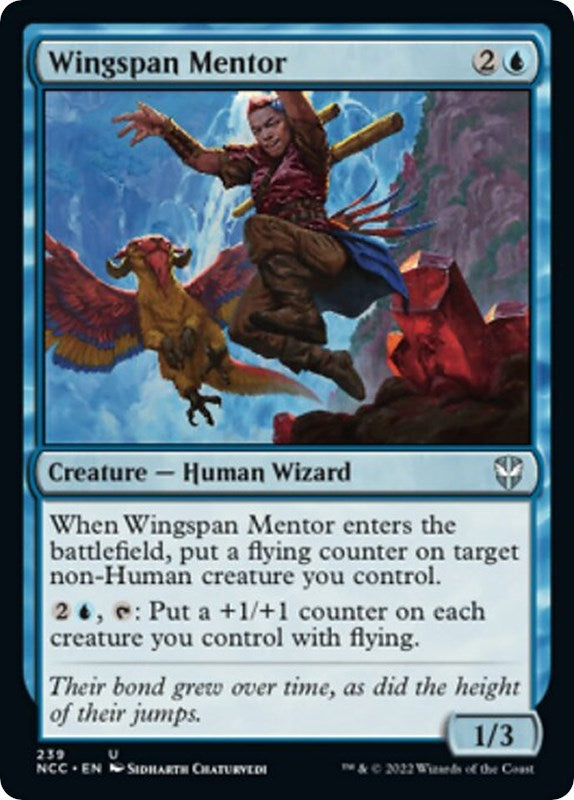 Image for Wingspan Mentor (Commander: Streets of New Capenna) (239) - Magic: The Gathering