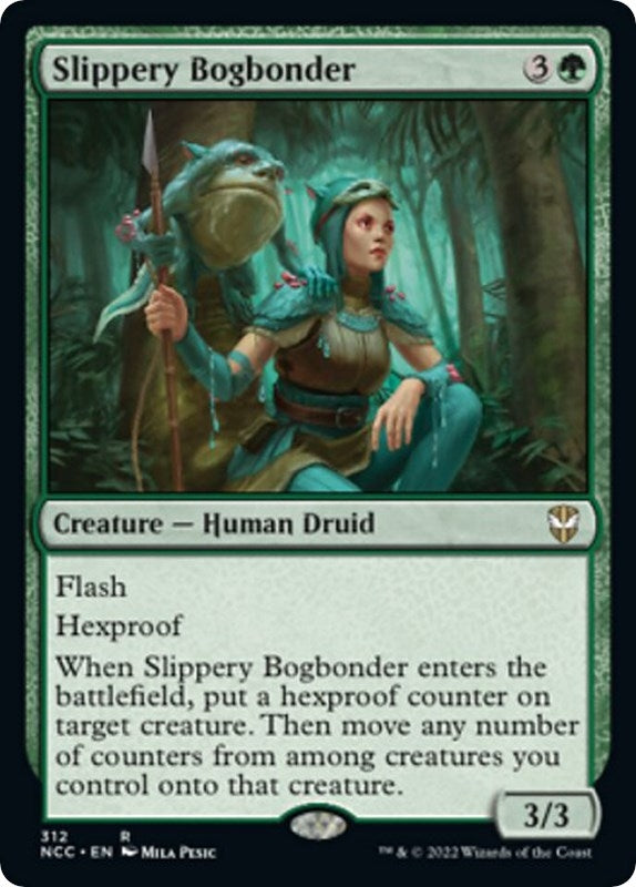 Image for Slippery Bogbonder (Commander: Streets of New Capenna) (312) - Magic: The Gathering