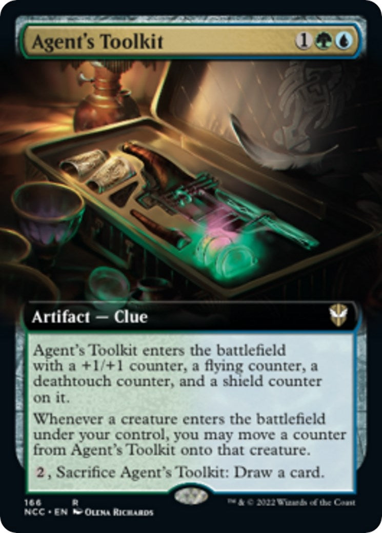 Image for Agent's Toolkit (Extended Art) (Commander: Streets of New Capenna) (166) - Magic: The Gathering
