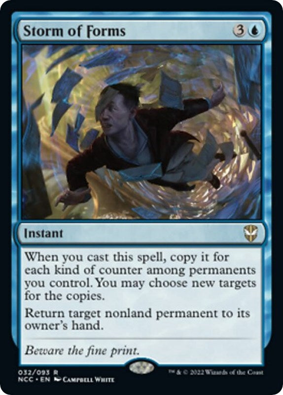 Image for Storm of Forms (Commander: Streets of New Capenna) (32) - Magic: The Gathering