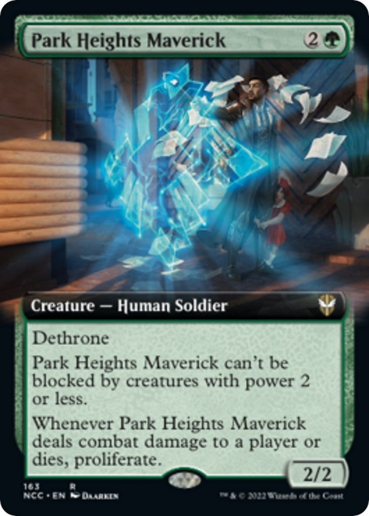 Image for Park Heights Maverick (Extended Art) (Commander: Streets of New Capenna) (163) - Magic: The Gathering