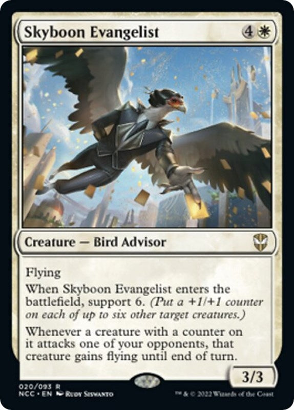 Image for Skyboon Evangelist (Commander: Streets of New Capenna) (20) - Magic: The Gathering