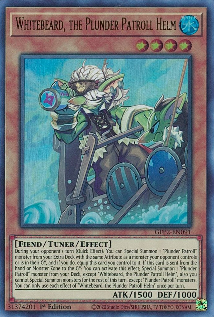 Image for Whitebeard, the Plunder Patroll Helm (Ghosts From the Past: The 2nd Haunting) (GFP2-EN091) - YuGiOh