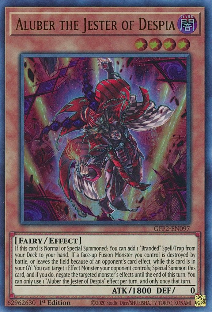 Image for Aluber the Jester of Despia (Ghosts From the Past: The 2nd Haunting) (GFP2-EN097) - YuGiOh