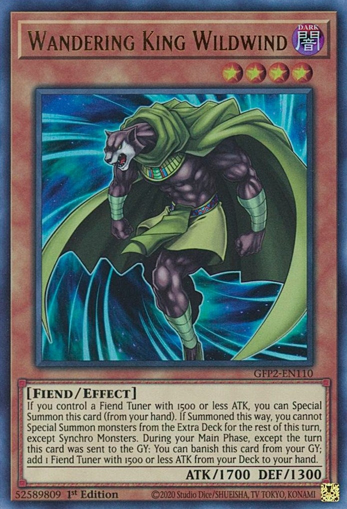 Image for Wandering King Wildwind (Ghosts From the Past: The 2nd Haunting) (GFP2-EN110) - YuGiOh
