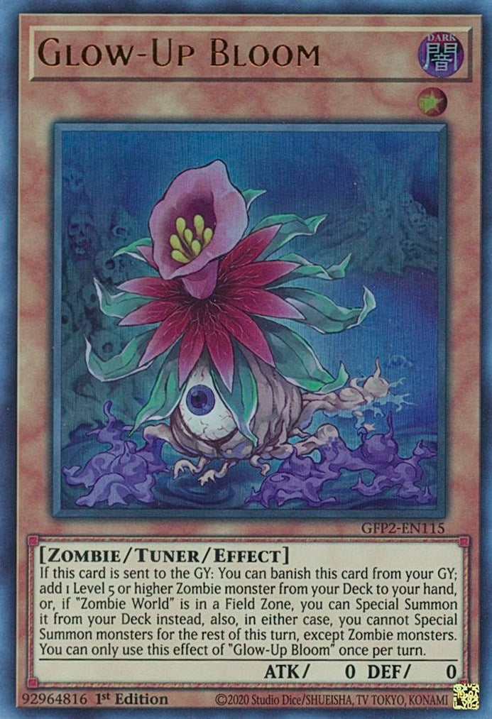 Image for Glow-Up Bloom (Ghosts From the Past: The 2nd Haunting) (GFP2-EN115) - YuGiOh