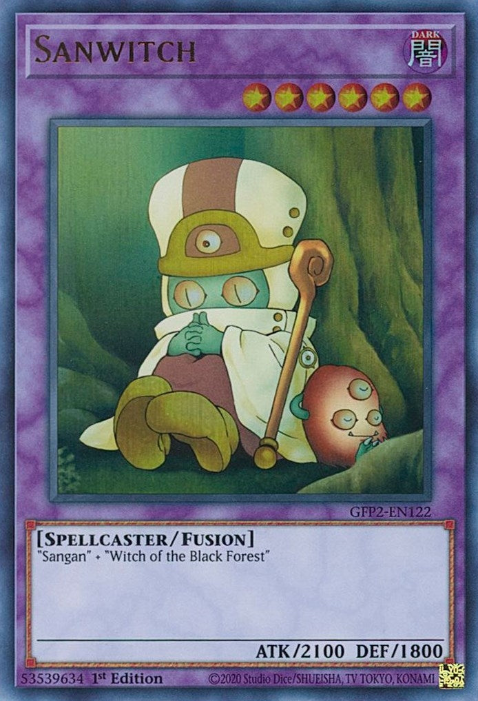 Image for Sanwitch (Ghosts From the Past: The 2nd Haunting) (GFP2-EN122) - YuGiOh