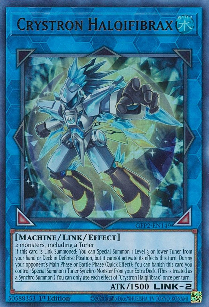 Image for Crystron Halqifibrax (Ghosts From the Past: The 2nd Haunting) (GFP2-EN149) - YuGiOh