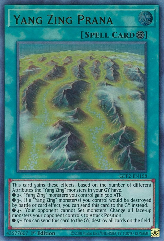 Image for Yang Zing Prana (Ghosts From the Past: The 2nd Haunting) (GFP2-EN158) - YuGiOh