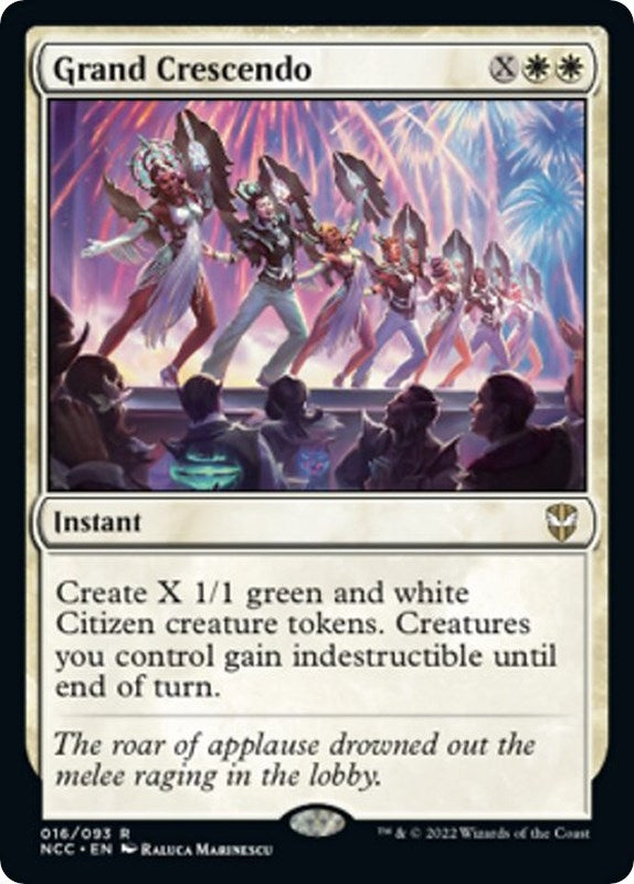 Image for Grand Crescendo (Commander: Streets of New Capenna) (16) - Magic: The Gathering