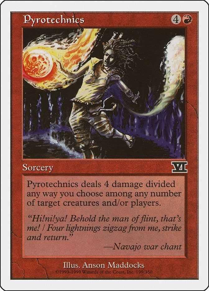 Image for Pyrotechnics (Classic Sixth Edition) (199) - Magic: The Gathering