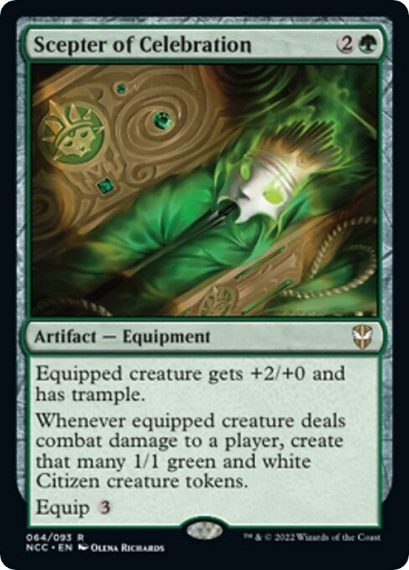 Image for Scepter of Celebration (Commander: Streets of New Capenna) (64) - Magic: The Gathering