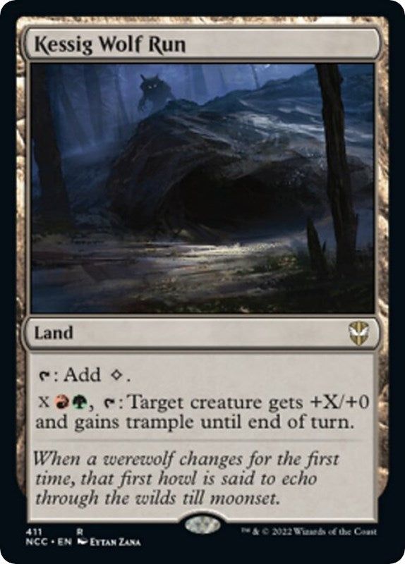 Image for Kessig Wolf Run (Commander: Streets of New Capenna) (411) - Magic: The Gathering