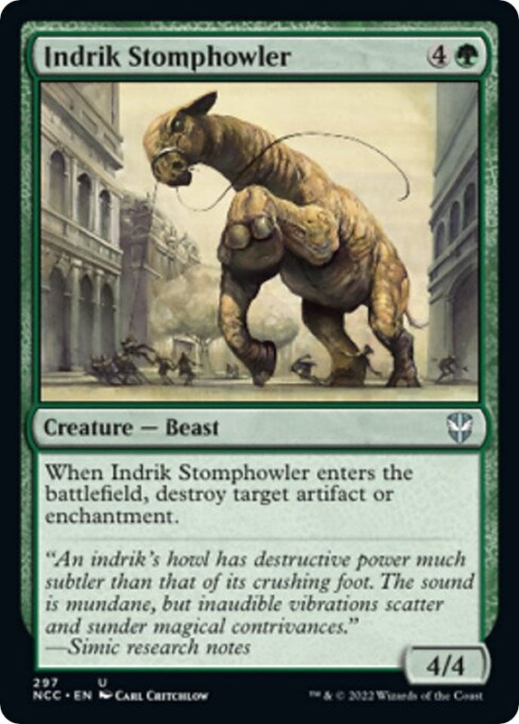 Image for Indrik Stomphowler (Commander: Streets of New Capenna) (297) - Magic: The Gathering