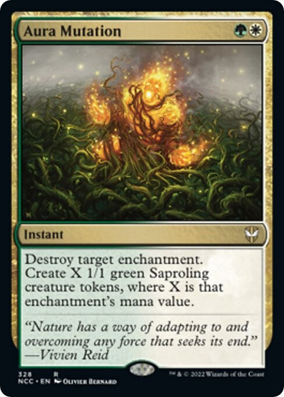 Image for Aura Mutation (Commander: Streets of New Capenna) (328) - Magic: The Gathering