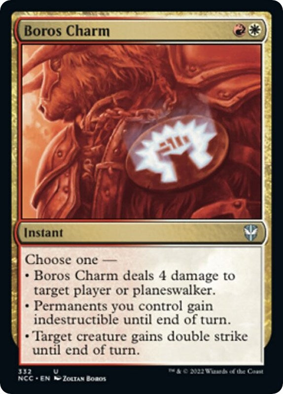 Image for Boros Charm (Commander: Streets of New Capenna) (332) - Magic: The Gathering