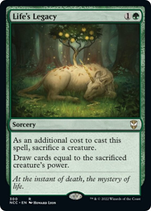 Image for Life's Legacy (Commander: Streets of New Capenna) (300) - Magic: The Gathering