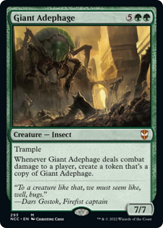 Image for Giant Adephage (Commander: Streets of New Capenna) (293) - Magic: The Gathering