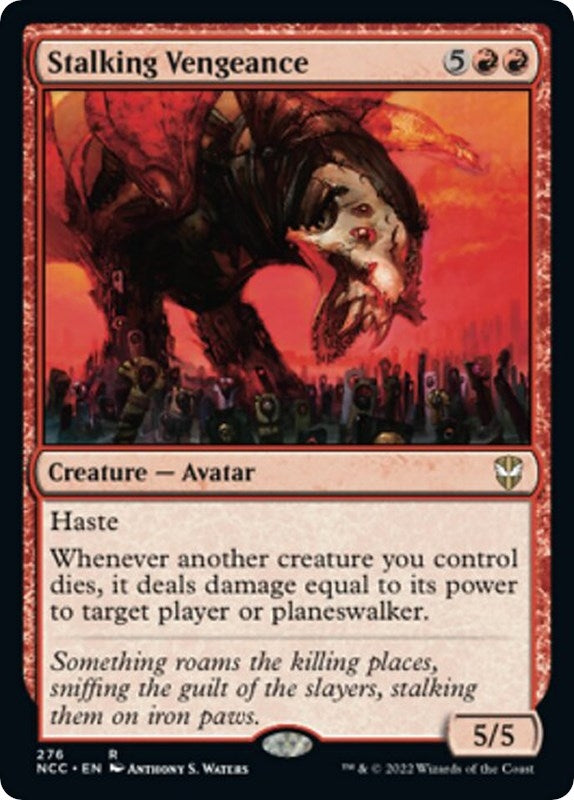 Image for Stalking Vengeance (Commander: Streets of New Capenna) (276) - Magic: The Gathering