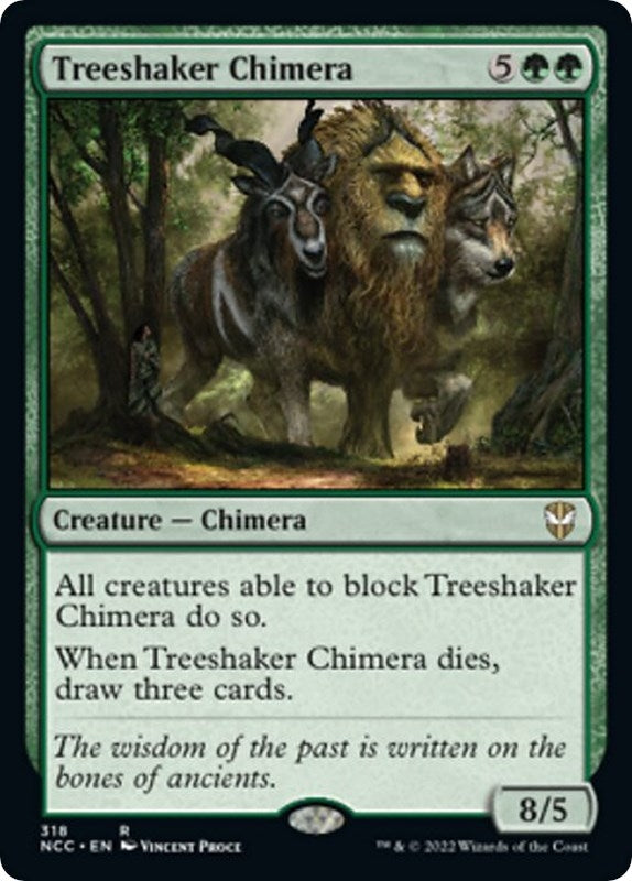 Image for Treeshaker Chimera (Commander: Streets of New Capenna) (318) - Magic: The Gathering