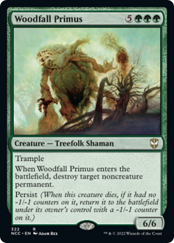 Image for Woodfall Primus (Commander: Streets of New Capenna) (322) - Magic: The Gathering