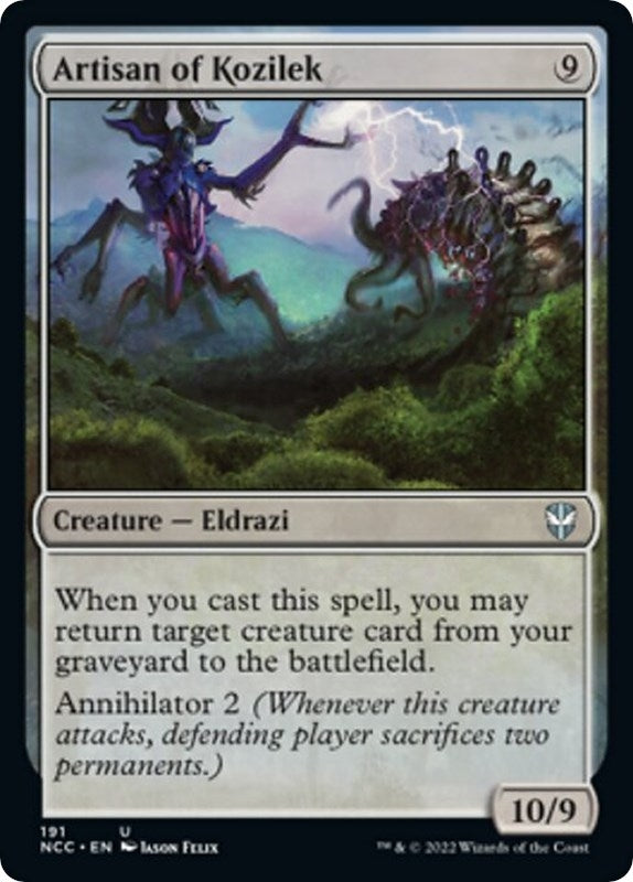 Image for Artisan of Kozilek (Commander: Streets of New Capenna) (191) - Magic: The Gathering
