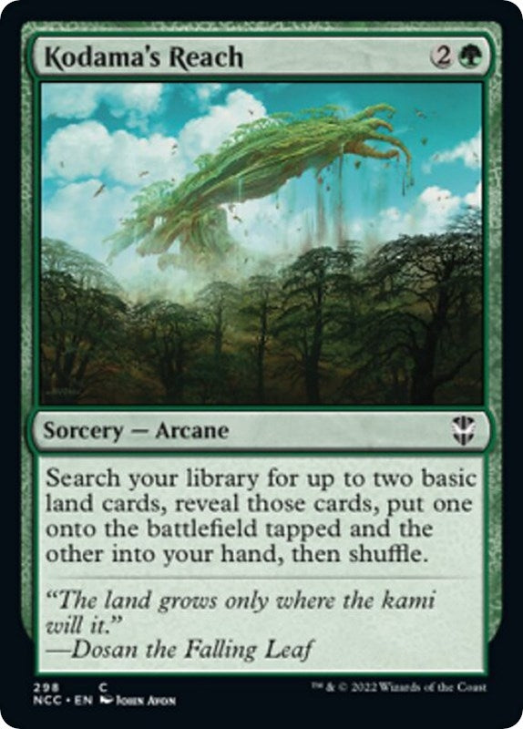 Image for Kodama's Reach (Commander: Streets of New Capenna) (298) - Magic: The Gathering
