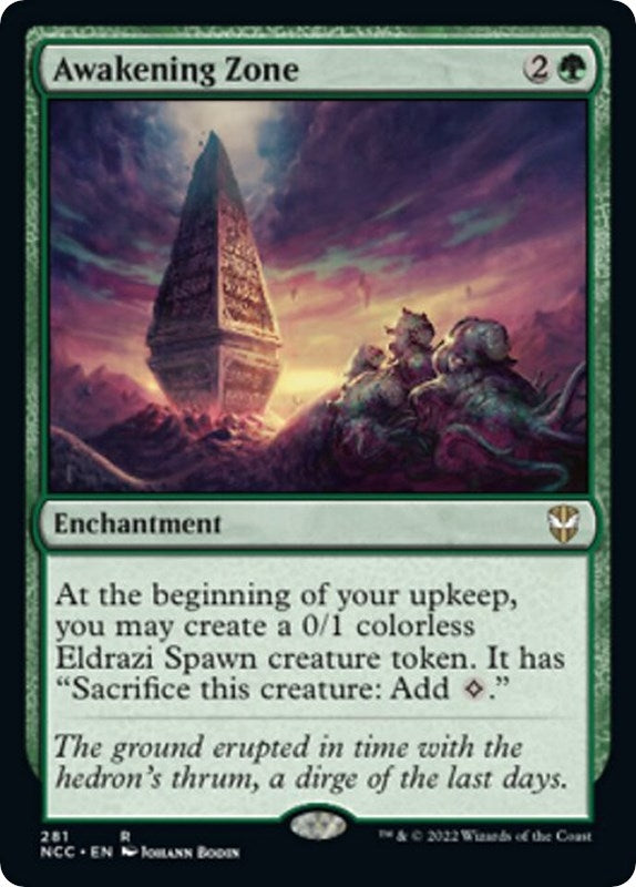 Image for Awakening Zone (Commander: Streets of New Capenna) (281) - Magic: The Gathering