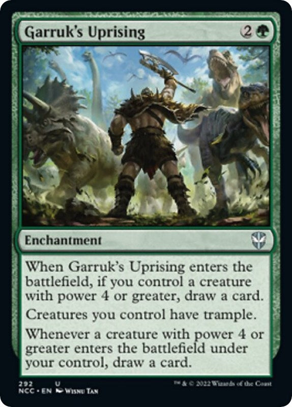 Image for Garruk's Uprising (Commander: Streets of New Capenna) (292) - Magic: The Gathering