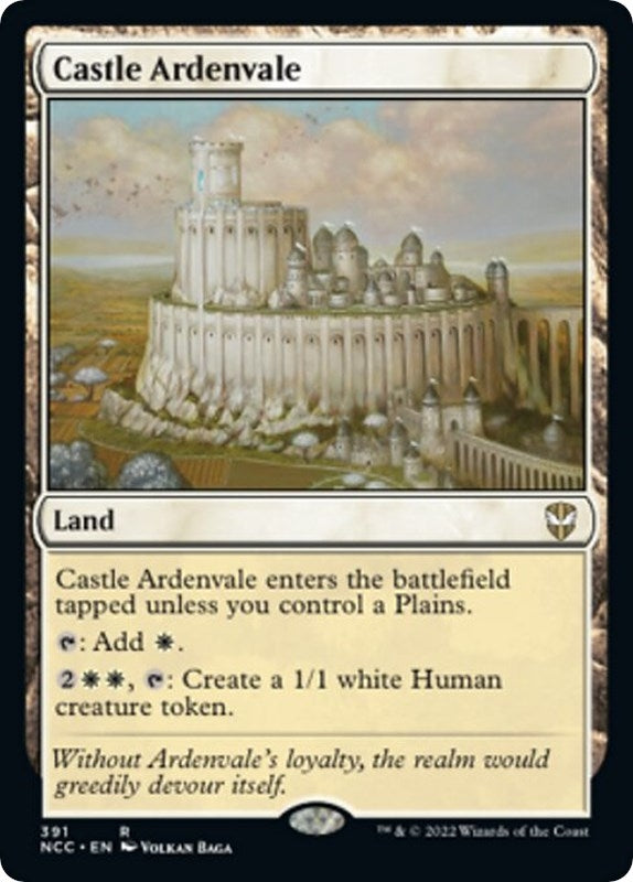 Image for Castle Ardenvale (Commander: Streets of New Capenna) (391) - Magic: The Gathering