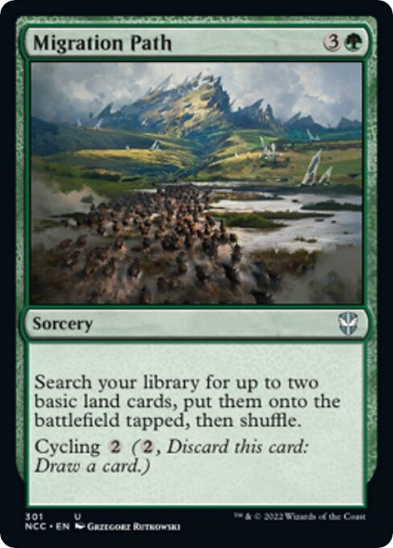 Image for Migration Path (Commander: Streets of New Capenna) (301) - Magic: The Gathering