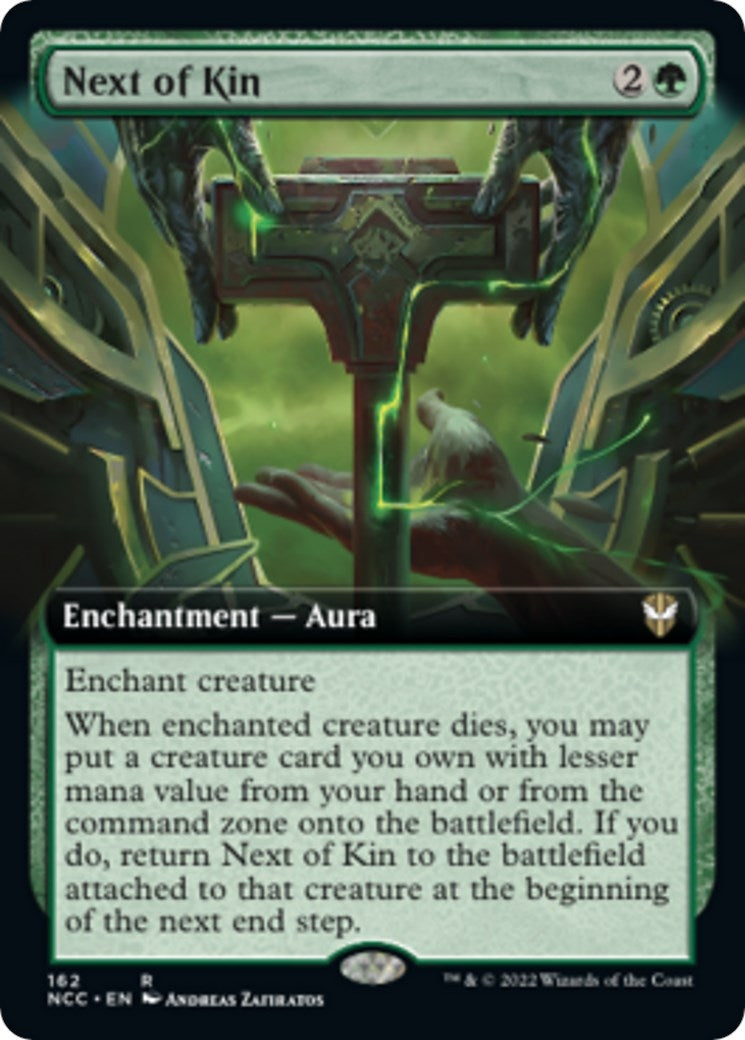 Image for Next of Kin (Extended Art) (Commander: Streets of New Capenna) (162) - Magic: The Gathering