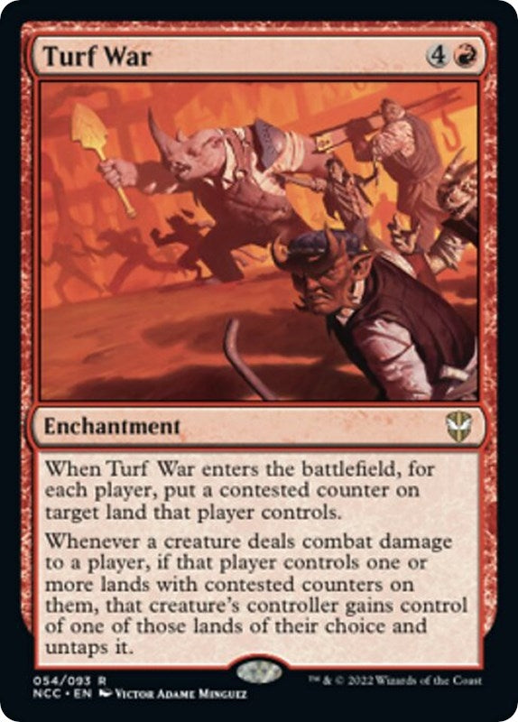 Image for Turf War (Commander: Streets of New Capenna) (54) - Magic: The Gathering