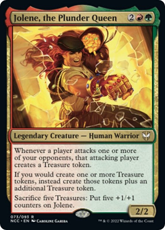 Image for Jolene, the Plunder Queen (Commander: Streets of New Capenna) (73) - Magic: The Gathering