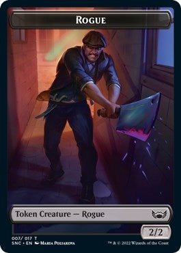 Image for Rogue Token (Streets of New Capenna) (7) - Magic: The Gathering