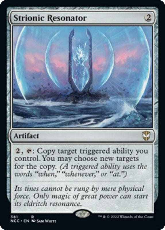 Image for Strionic Resonator (Commander: Streets of New Capenna) (381) - Magic: The Gathering