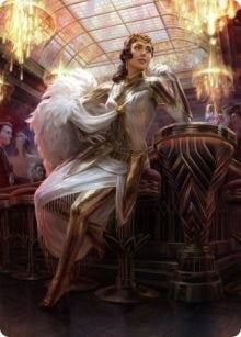 Image for Elspeth Resplendent Art Card (3/81) (Art Series: Streets of New Capenna) (3) - Magic: The Gathering