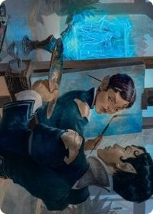 Image for Parnesse, the Subtle Art Card (Art Series: Streets of New Capenna) (45) - Magic: The Gathering