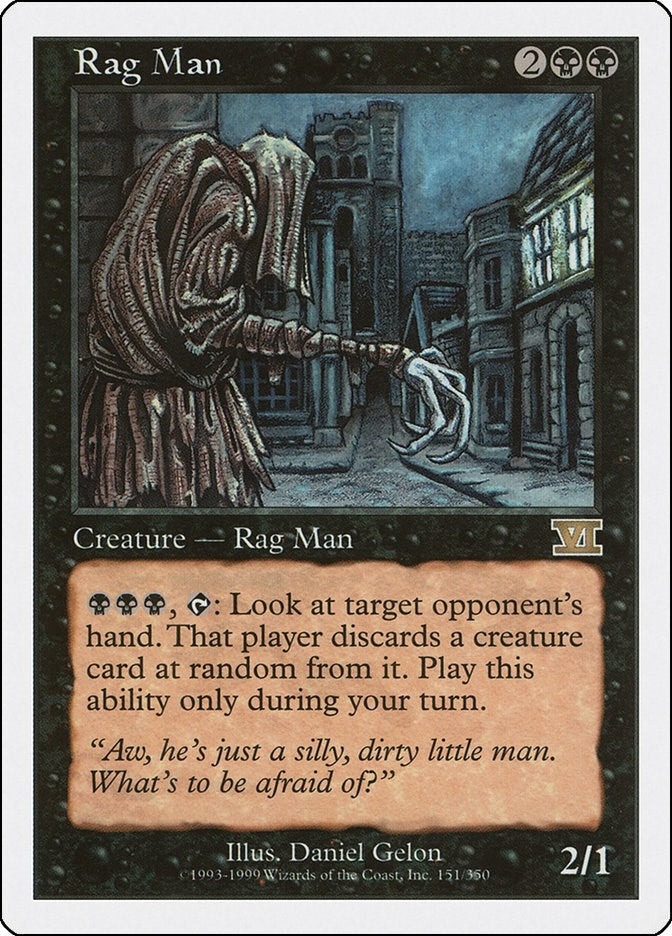 Image for Rag Man (Classic Sixth Edition) (151) - Magic: The Gathering