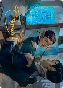 Image for Parnesse, the Subtle Art Card (Gold-Stamped Signature) (Art Series: Streets of New Capenna) (45) - Magic: The Gathering