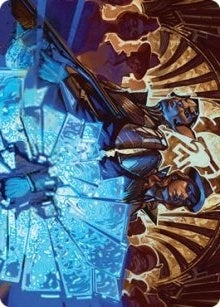 Image for Contractual Safeguard Art Card (Art Series: Streets of New Capenna) (50) - Magic: The Gathering