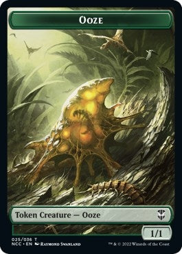 Image for Ooze (025) // Treasure (015) Double-Sided Token (Commander: Streets of New Capenna) (25 // 15) - Magic: The Gathering
