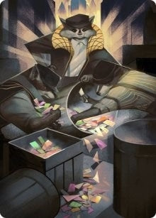 Image for Masked Bandits Art Card (Art Series: Streets of New Capenna) (69) - Magic: The Gathering