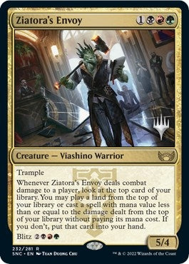 Image for Ziatora's Envoy (Promo Pack: Streets of New Capenna) (232) - Magic: The Gathering
